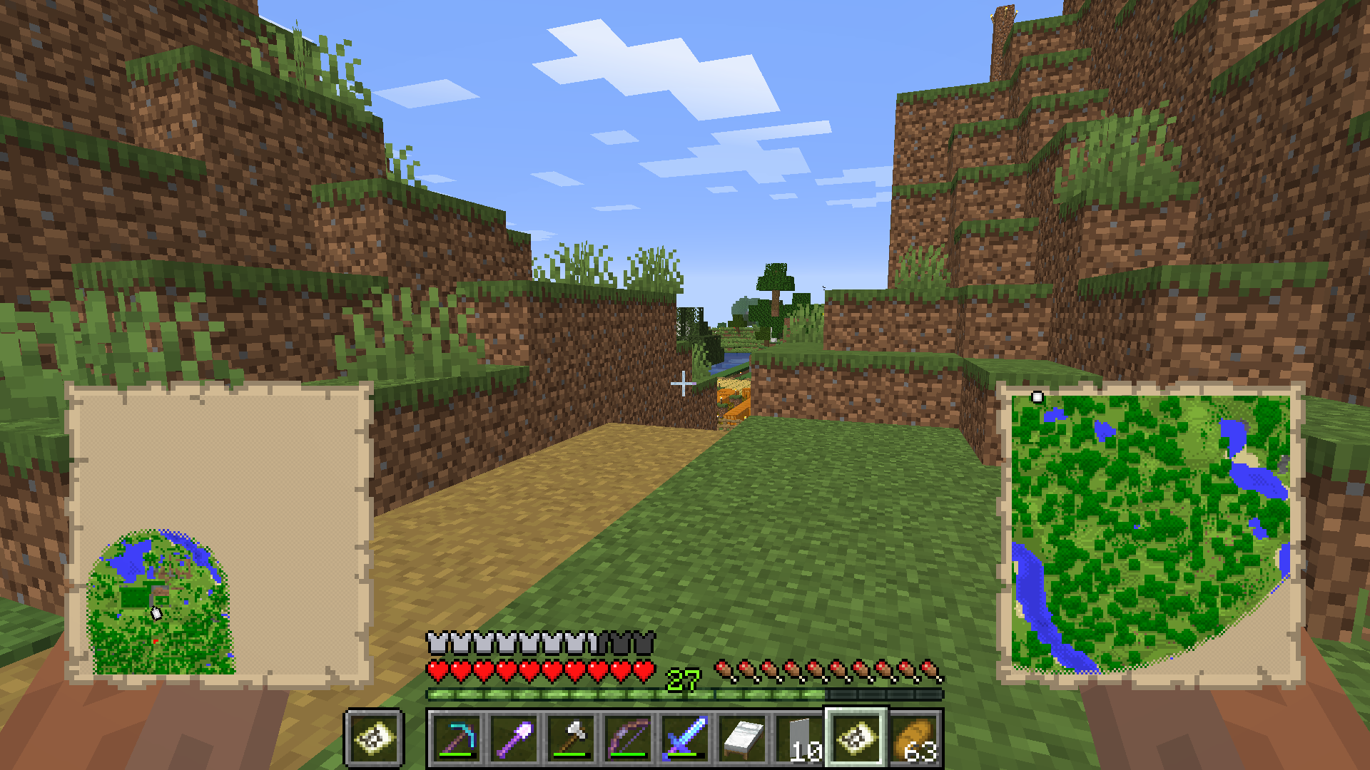マイクラ日記 65日目 地図 Padmacolors